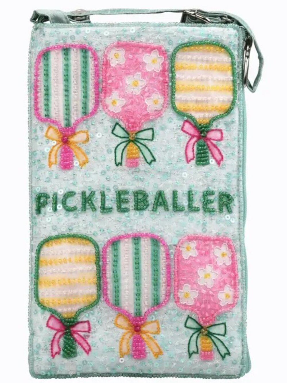 Beaded Phone Crossbody Bag.